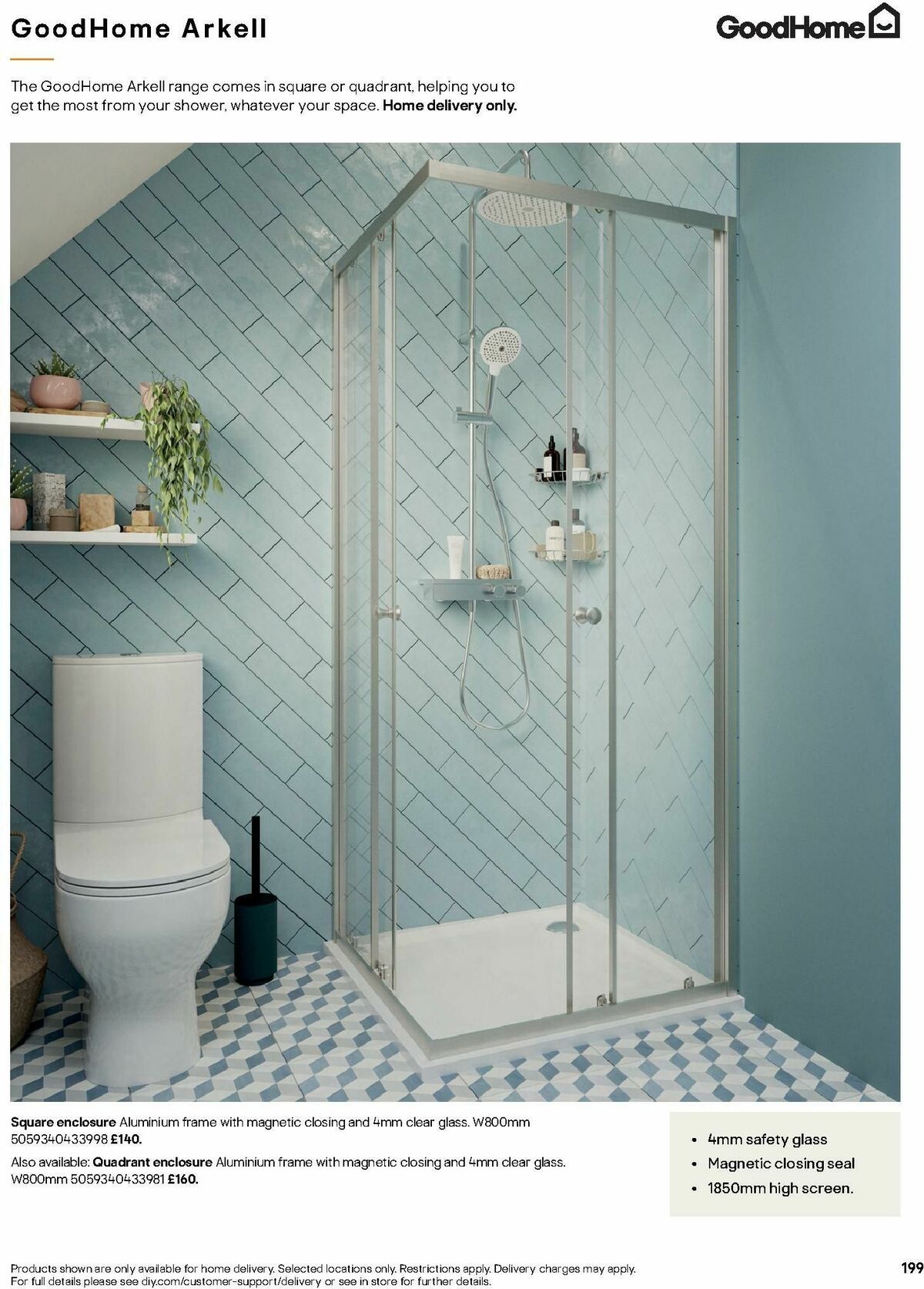 B&Q Bathrooms Offers from 1 July