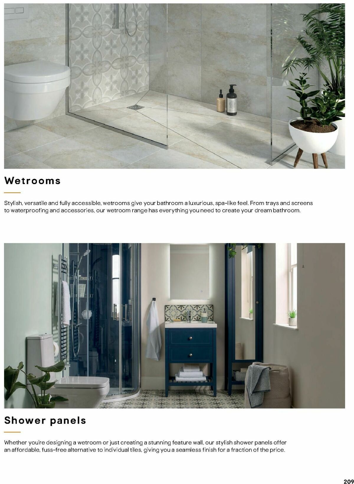 B&Q Bathrooms Offers from 1 July