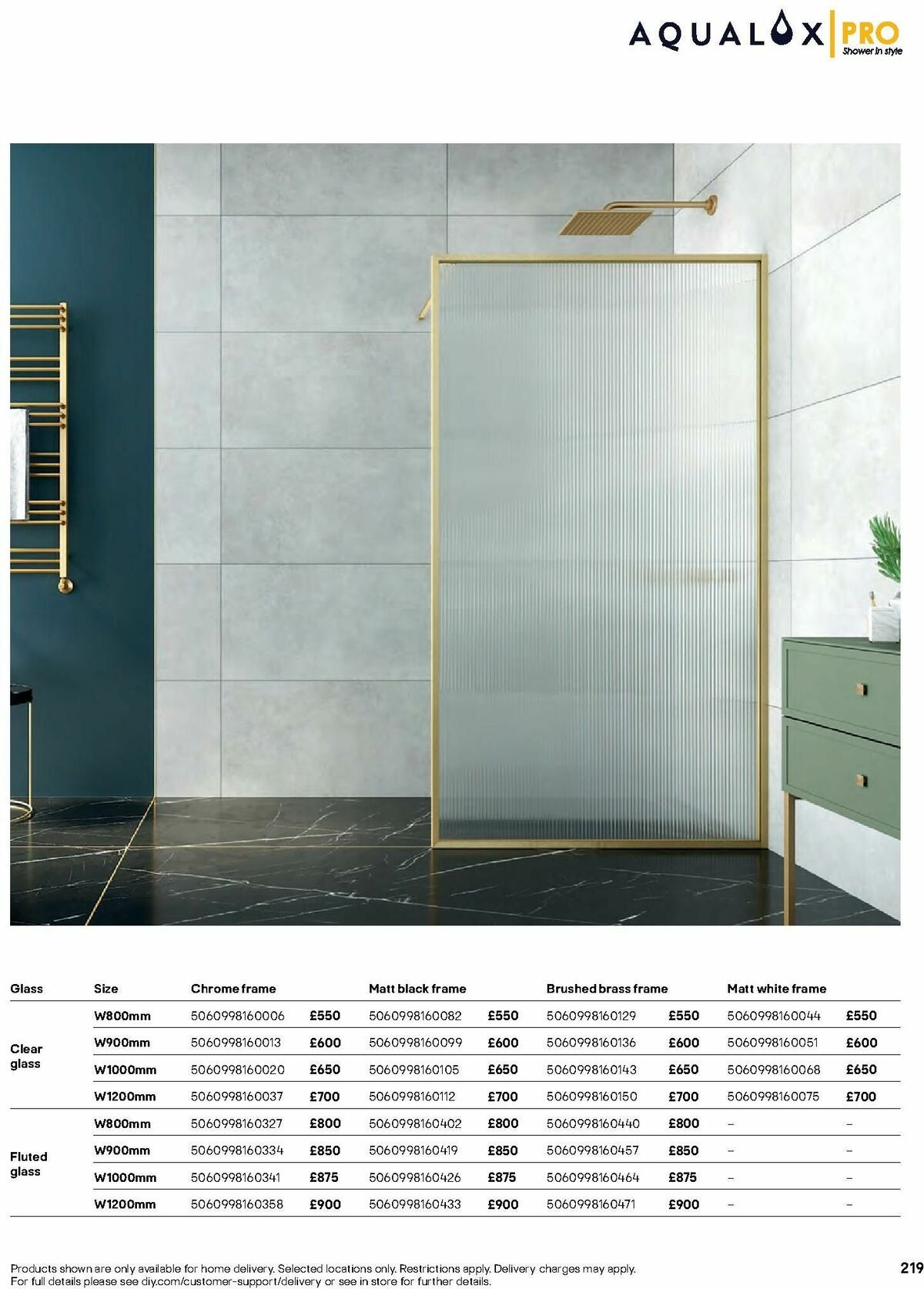 B&Q Bathrooms Offers from 1 July