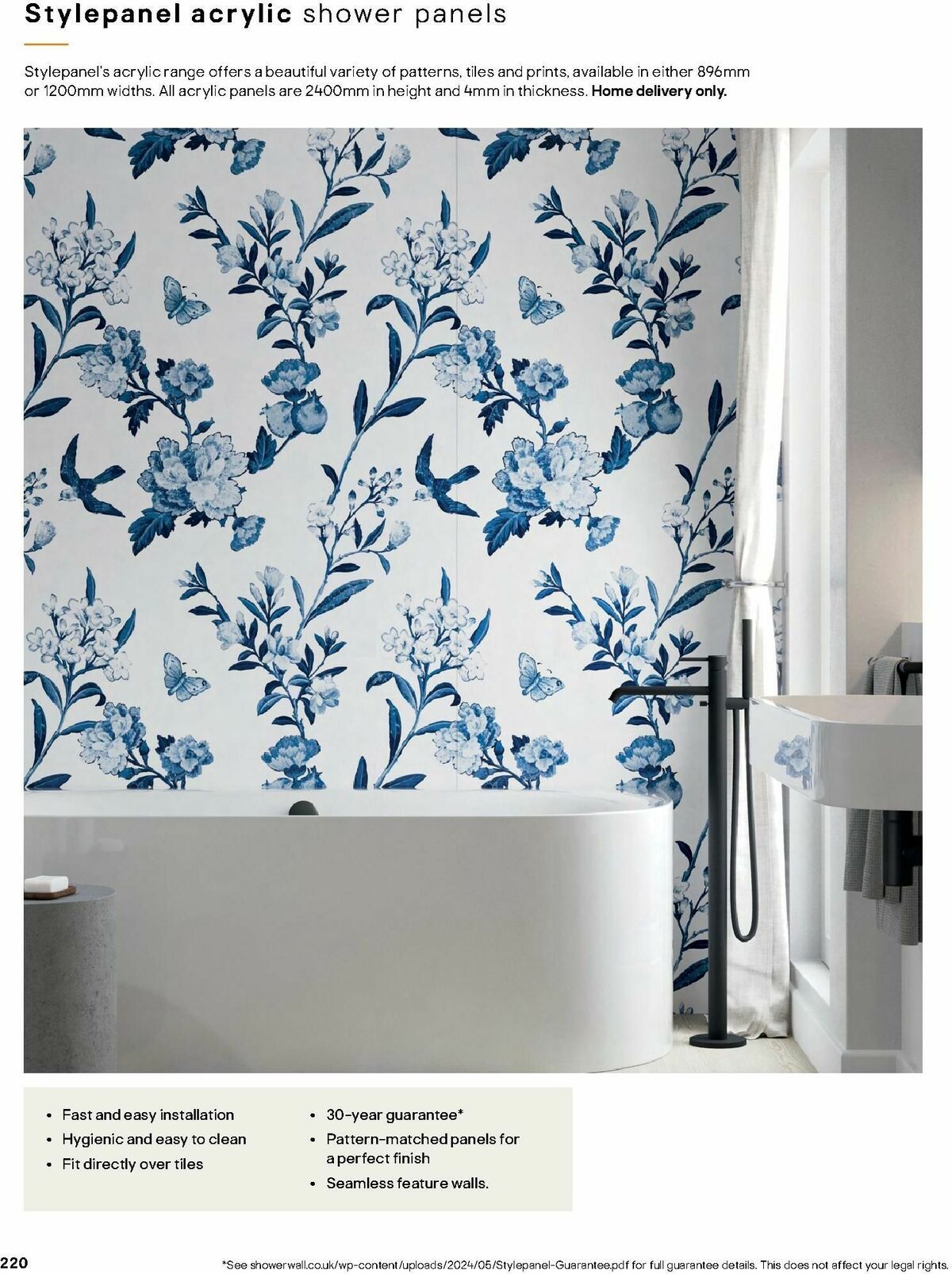 B&Q Bathrooms Offers from 1 July