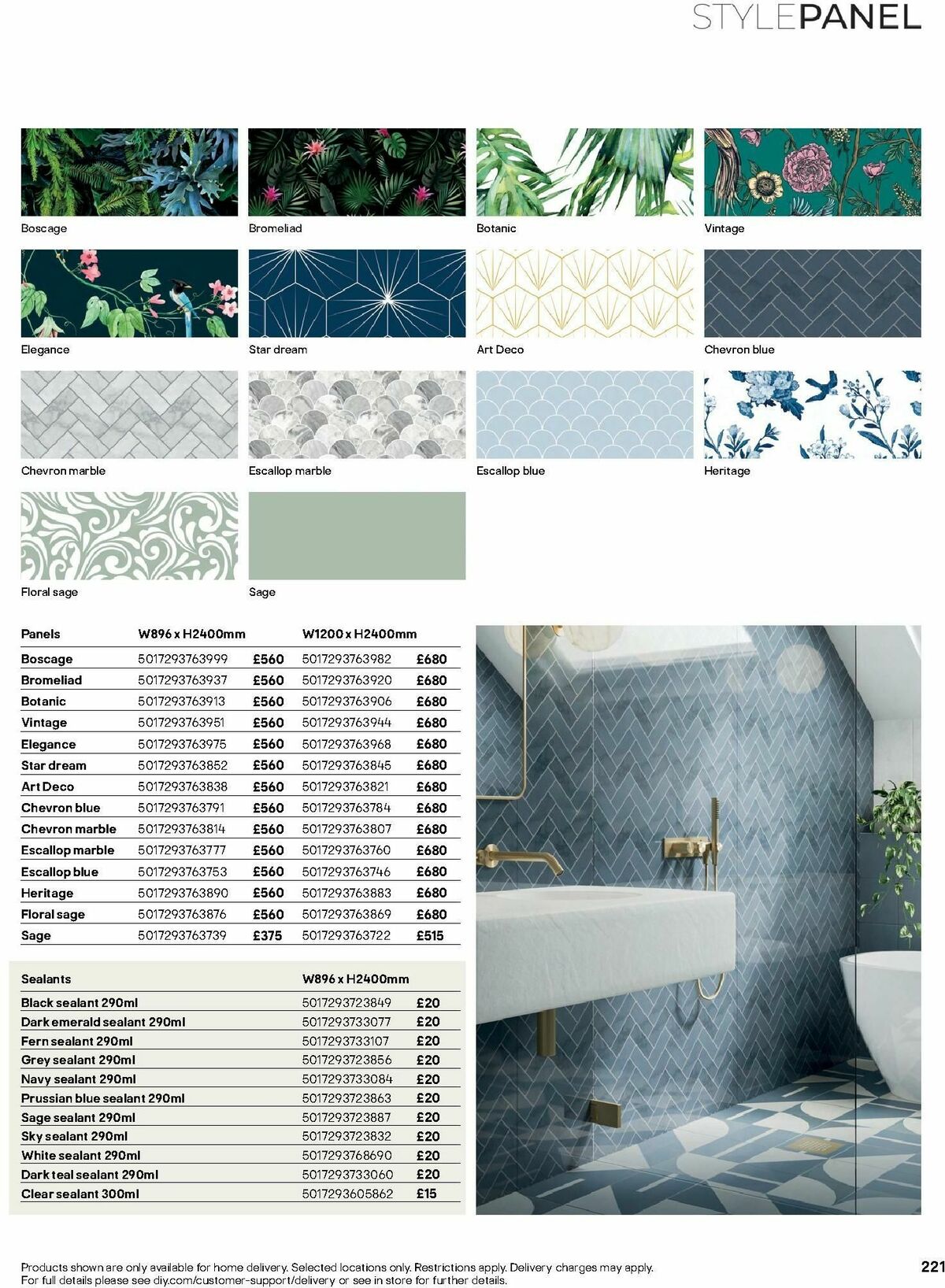 B&Q Bathrooms Offers from 1 July