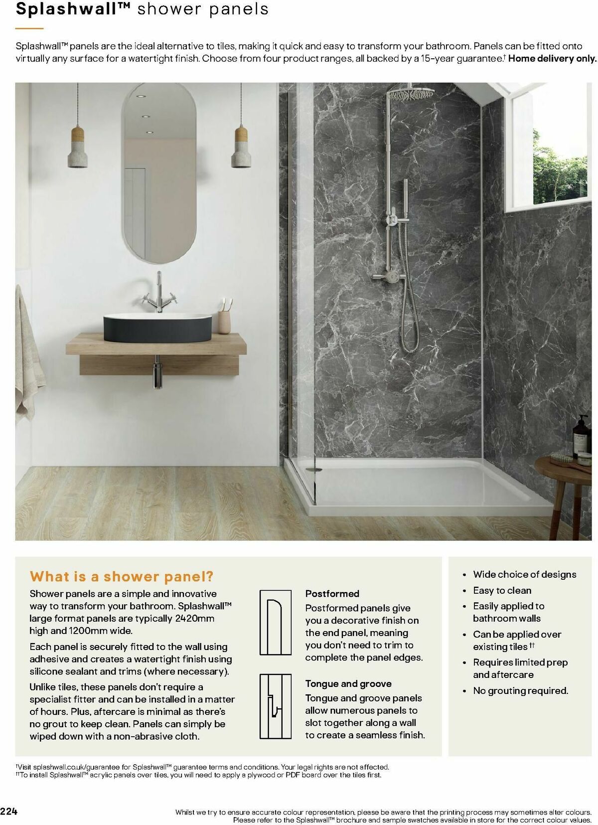 B&Q Bathrooms Offers from 1 July