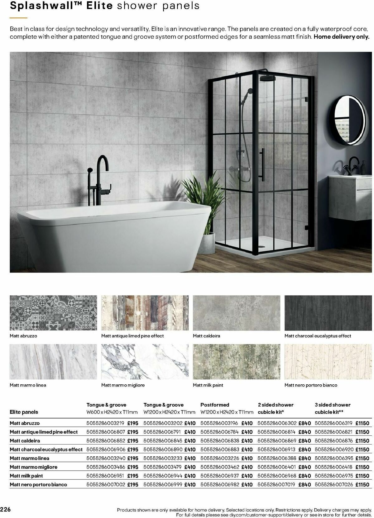 B&Q Bathrooms Offers from 1 July