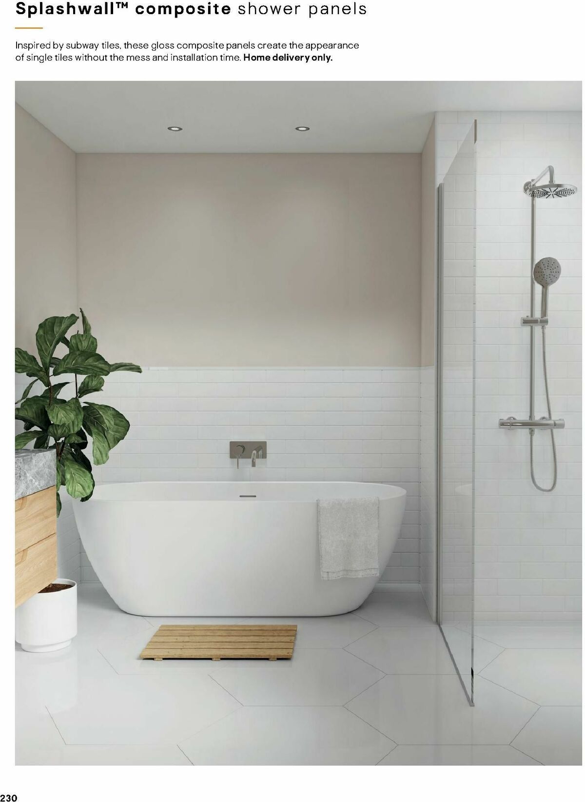 B&Q Bathrooms Offers from 1 July