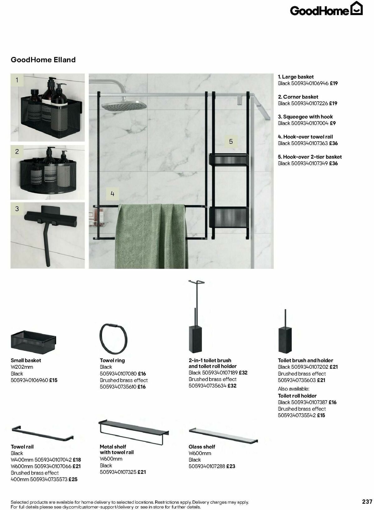 B&Q Bathrooms Offers from 1 July
