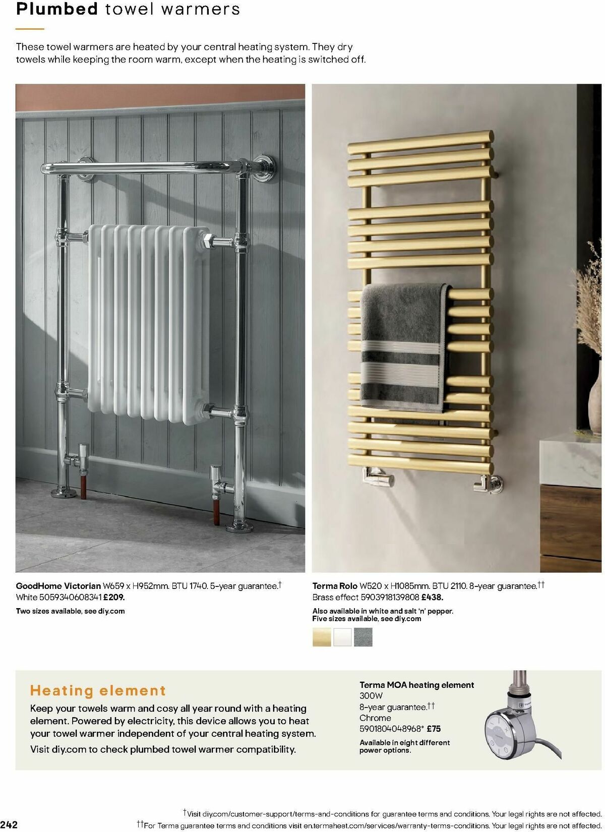 B&Q Bathrooms Offers from 1 July