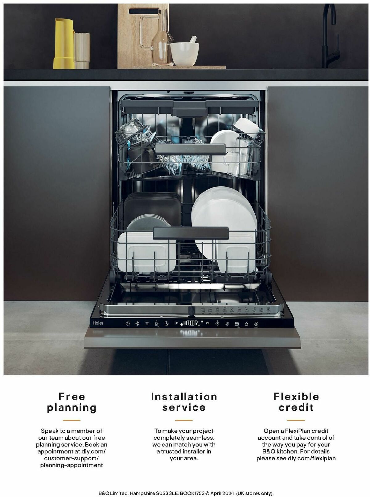 B&Q Appliances Offers from 1 June