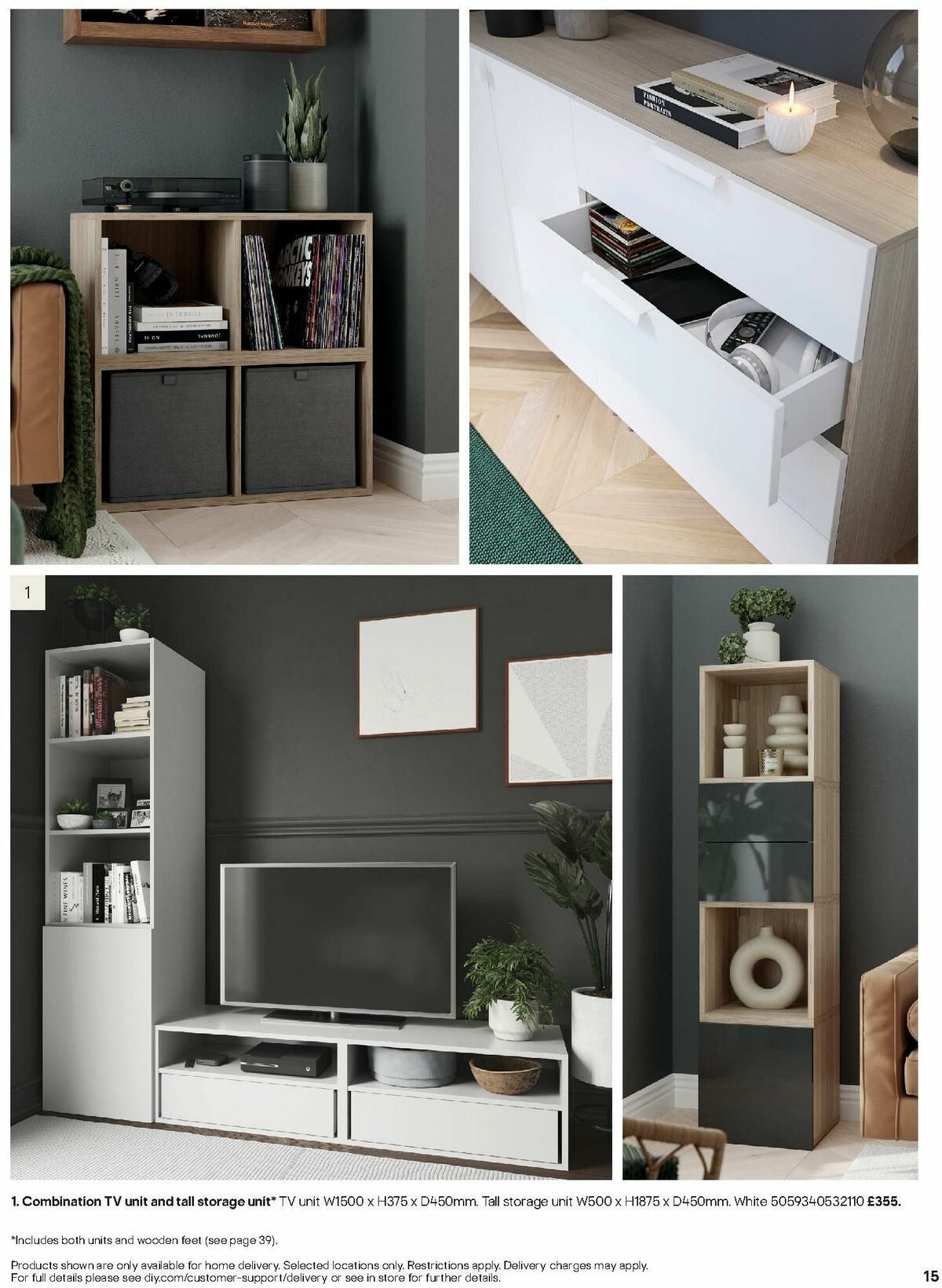 B&Q Furniture & Storage Offers from 8 December