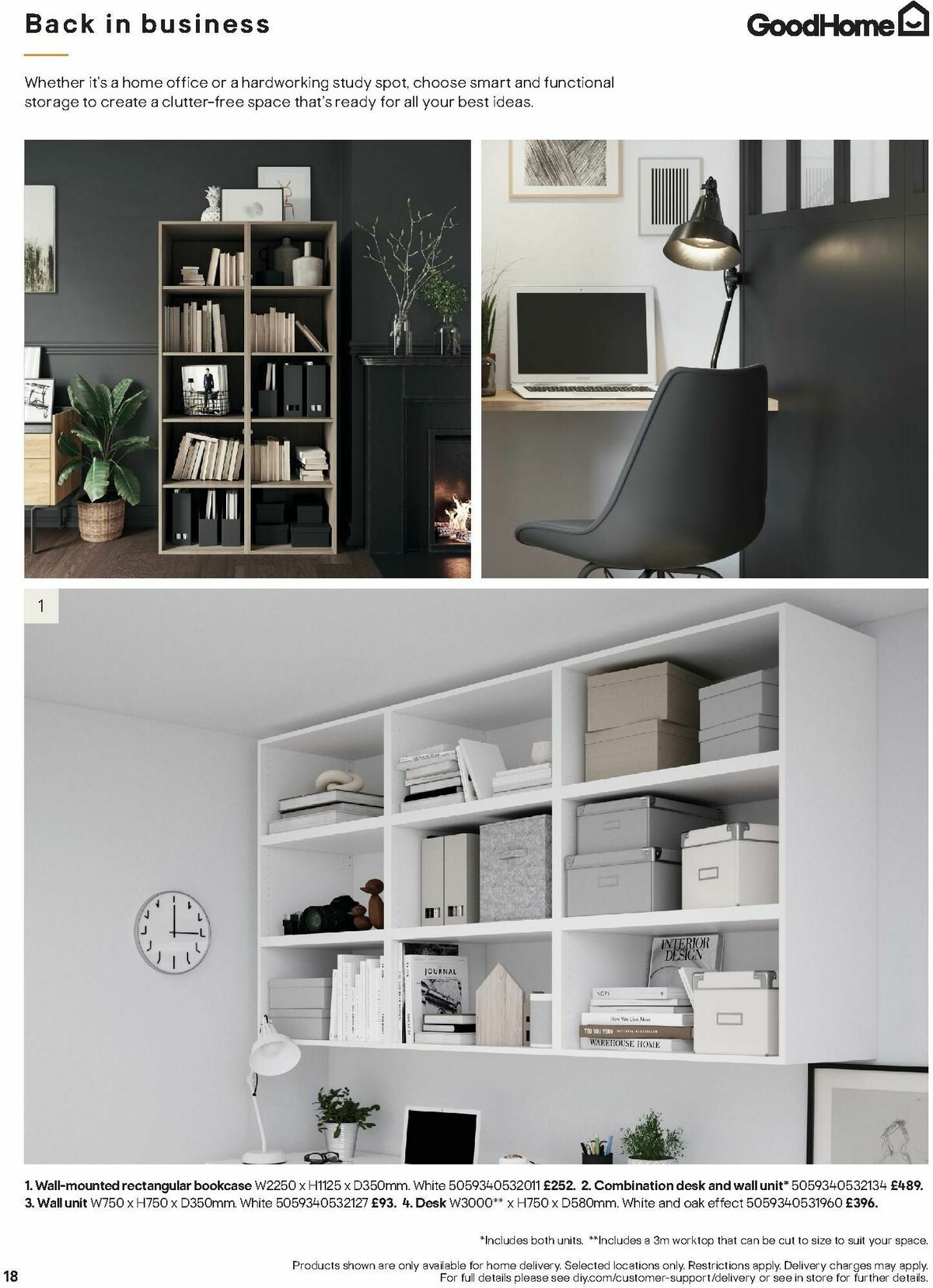 B&Q Furniture & Storage Offers from 8 December