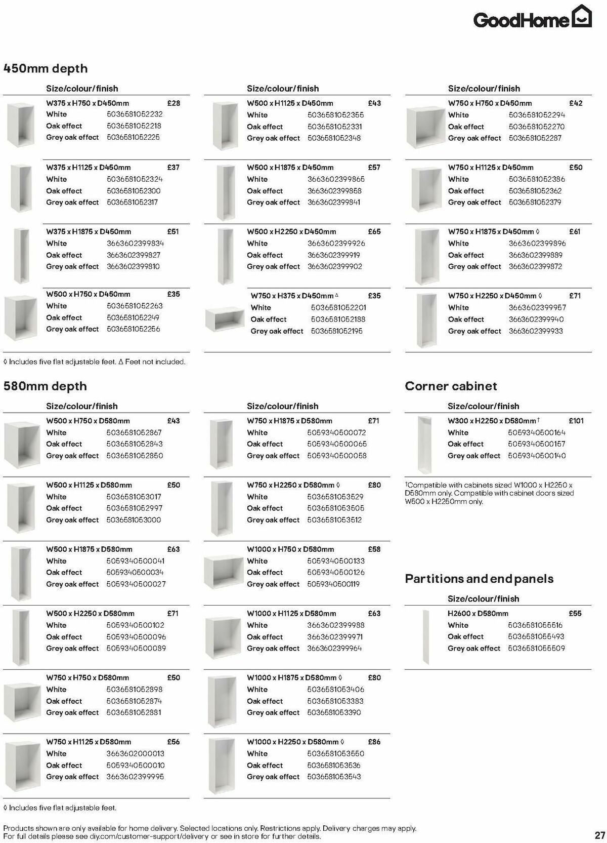 B&Q Furniture & Storage Offers from 8 December