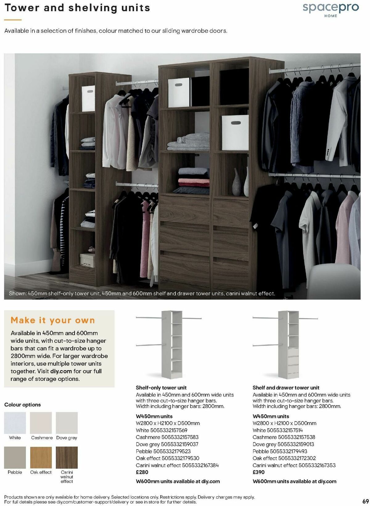 B&Q Furniture & Storage Offers from 8 December