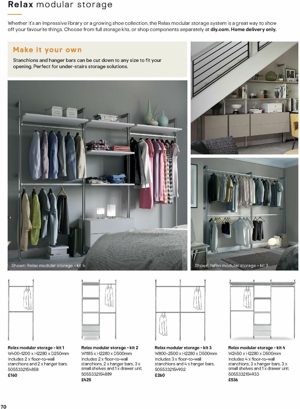 B&Q Furniture & Storage Offers from 8 December