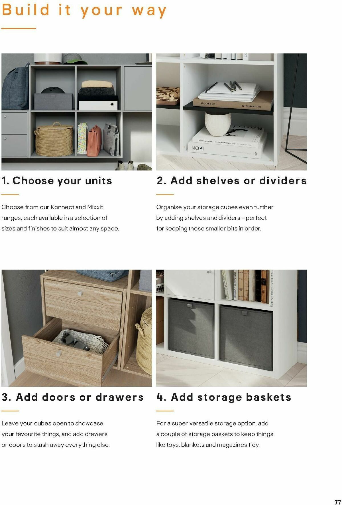 B&Q Furniture & Storage Offers from 8 December