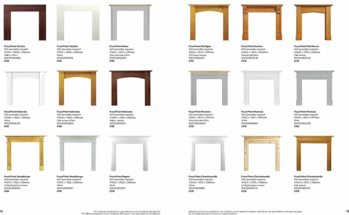 B&Q Fires Offers from 6 December