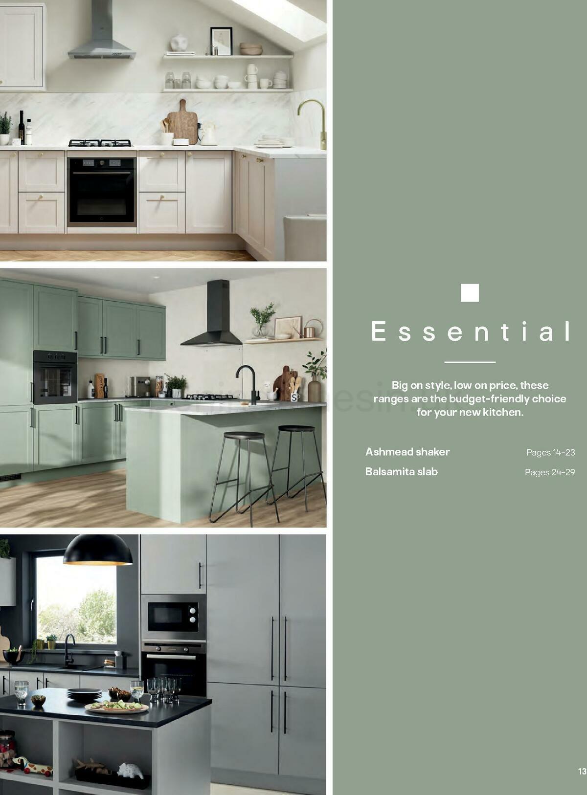 B&Q Kitchens Offers from 10 January
