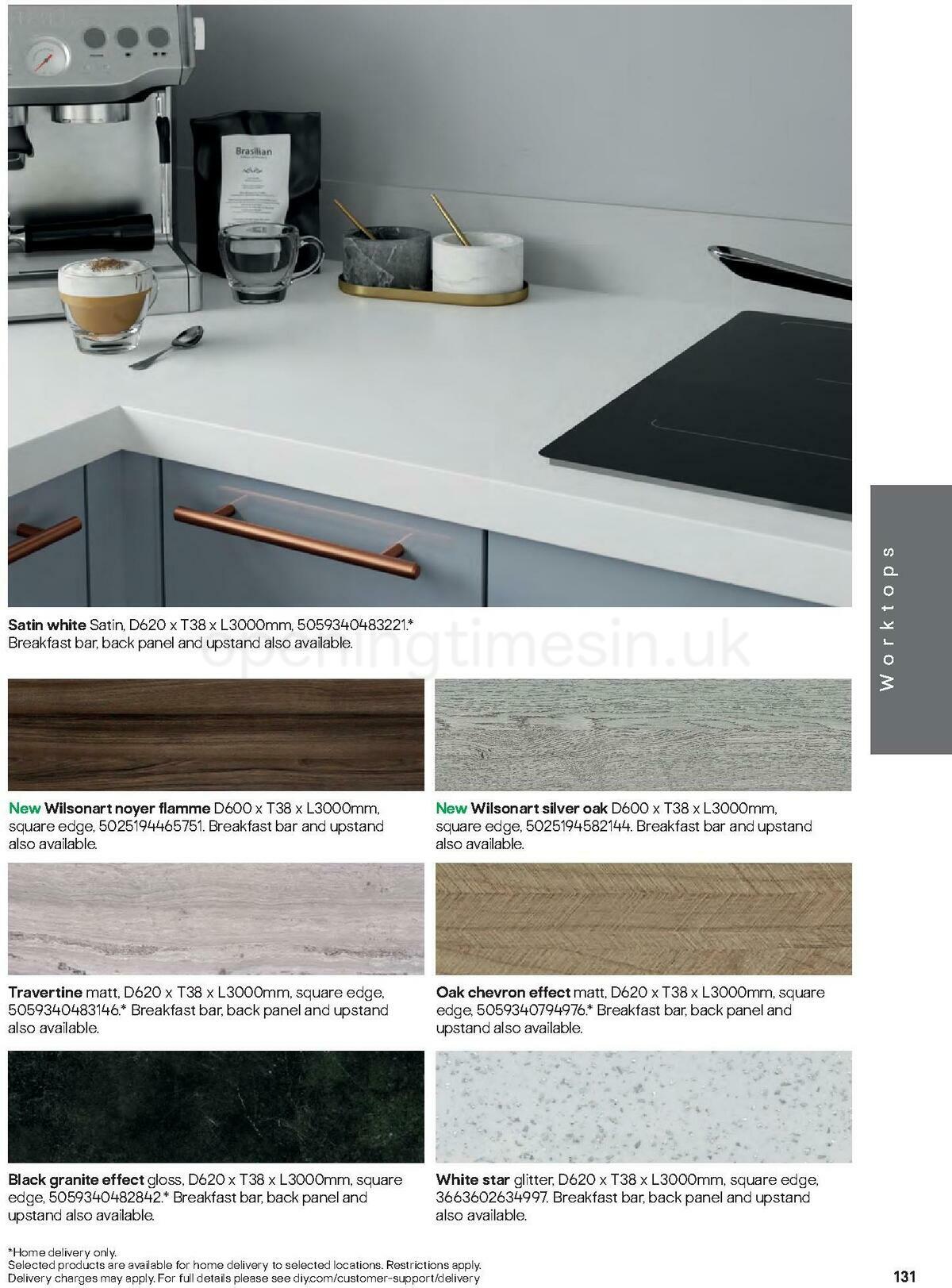 B&Q Kitchens Offers from 10 January