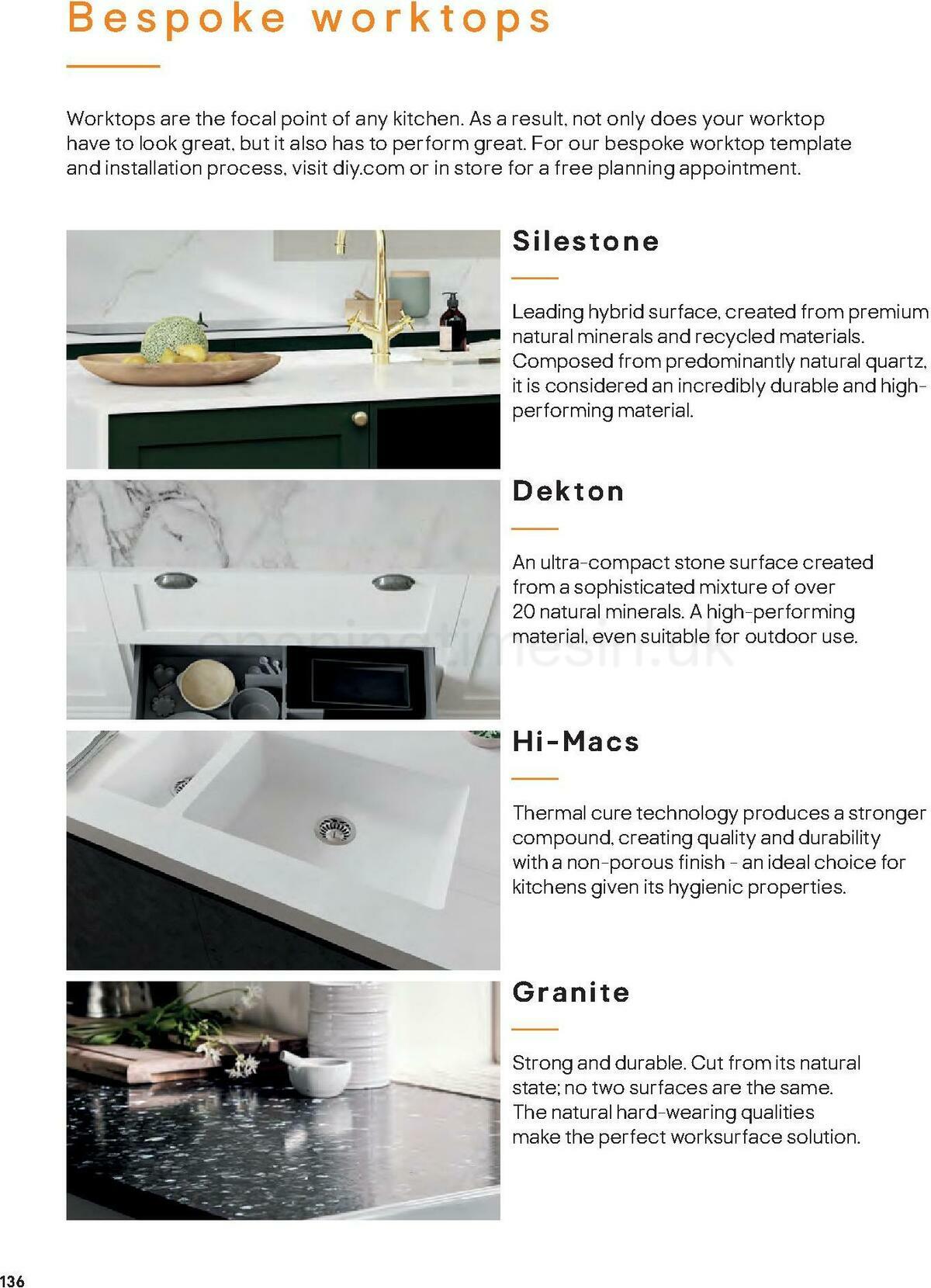 B&Q Kitchens Offers from 10 January