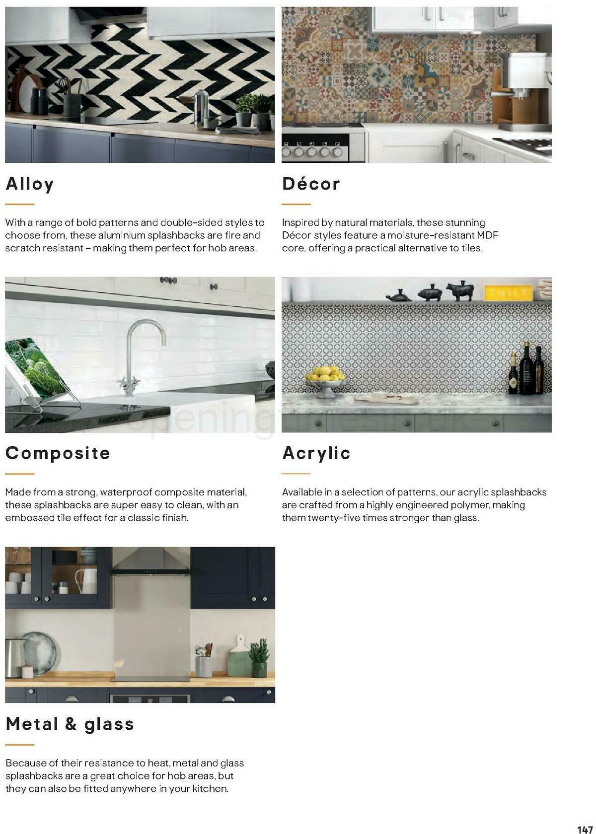 B&Q Kitchens Offers from 10 January