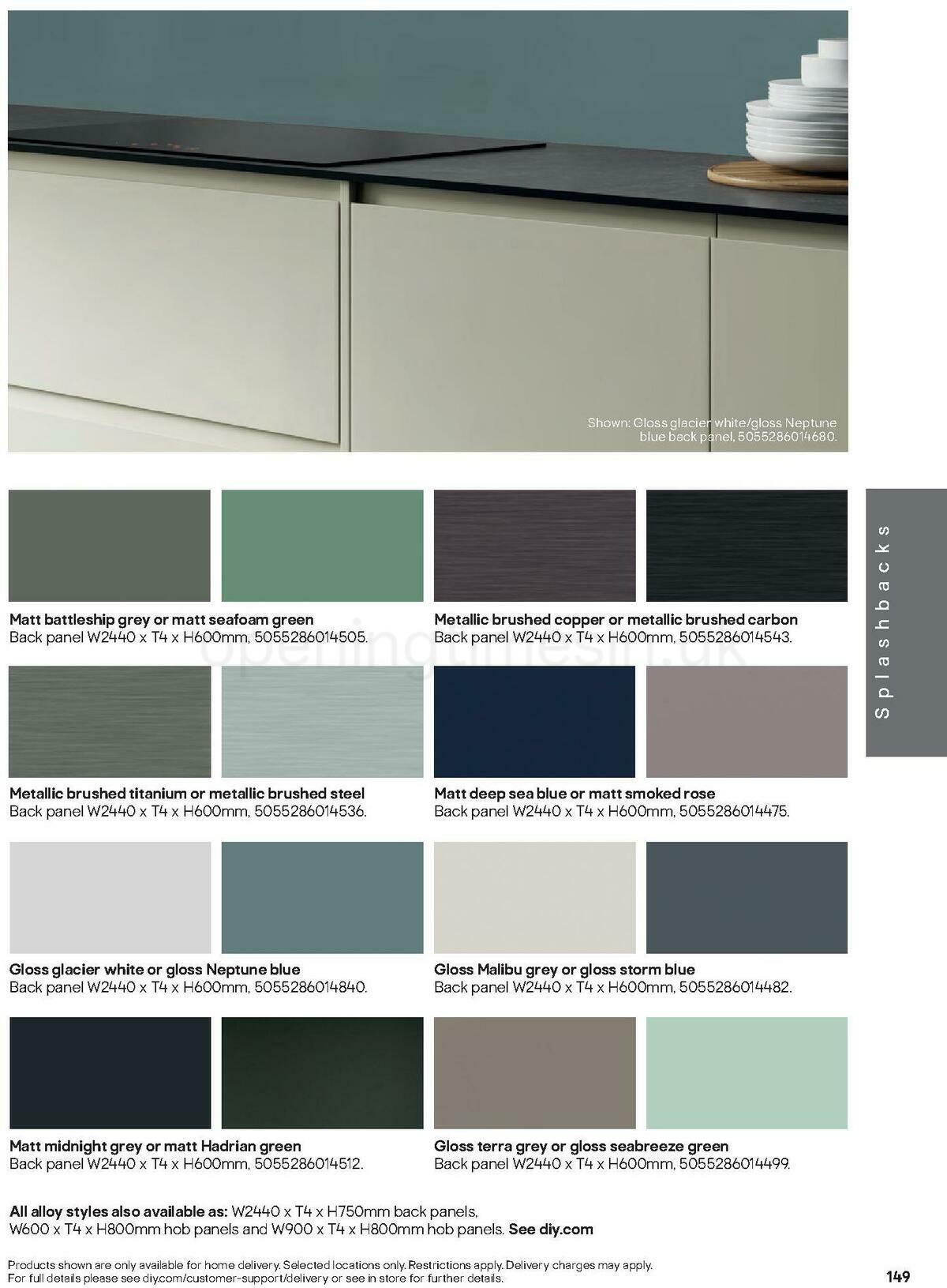 B&Q Kitchens Offers from 10 January