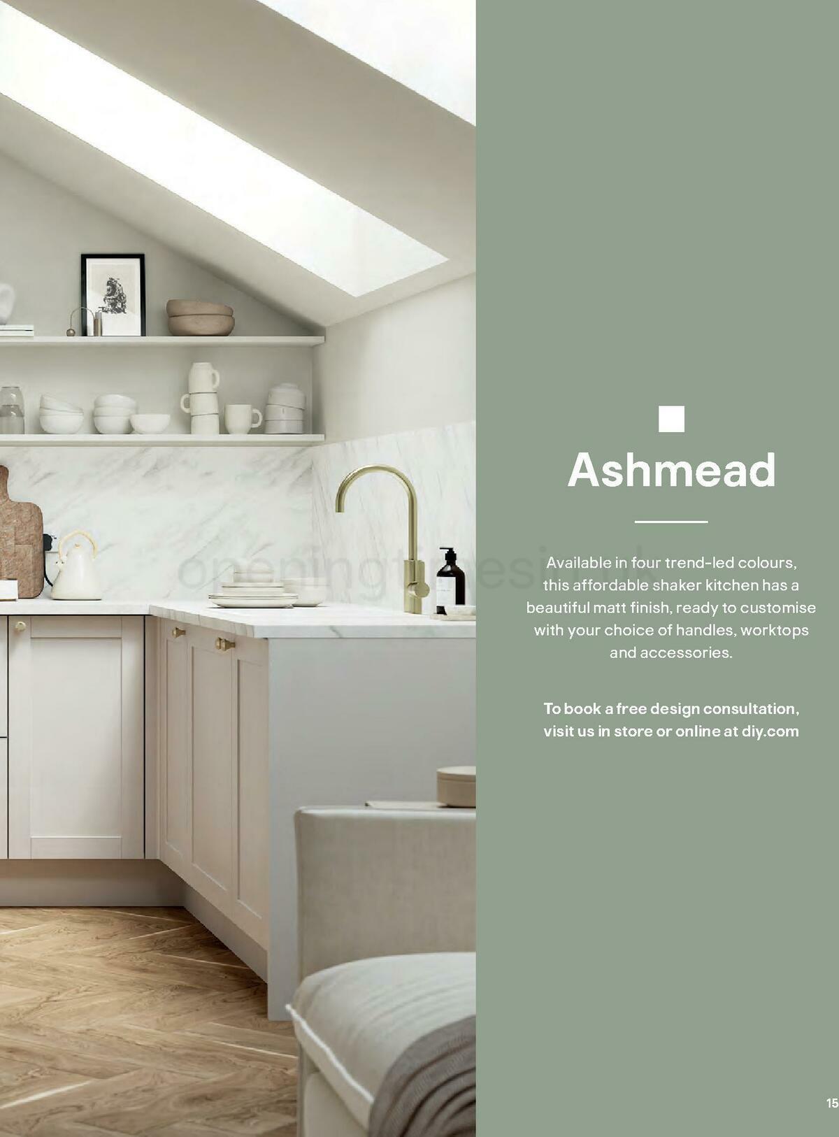 B&Q Kitchens Offers from 10 January