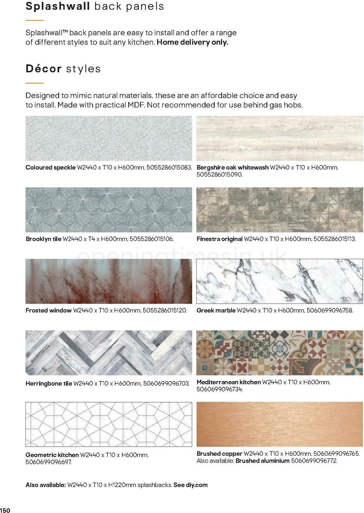 B&Q Kitchens Offers from 10 January