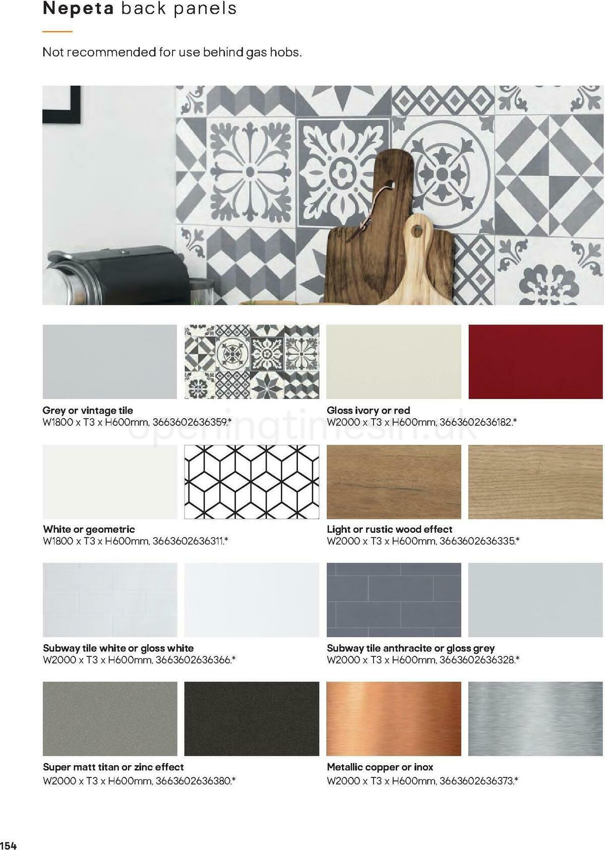 B&Q Kitchens Offers from 10 January