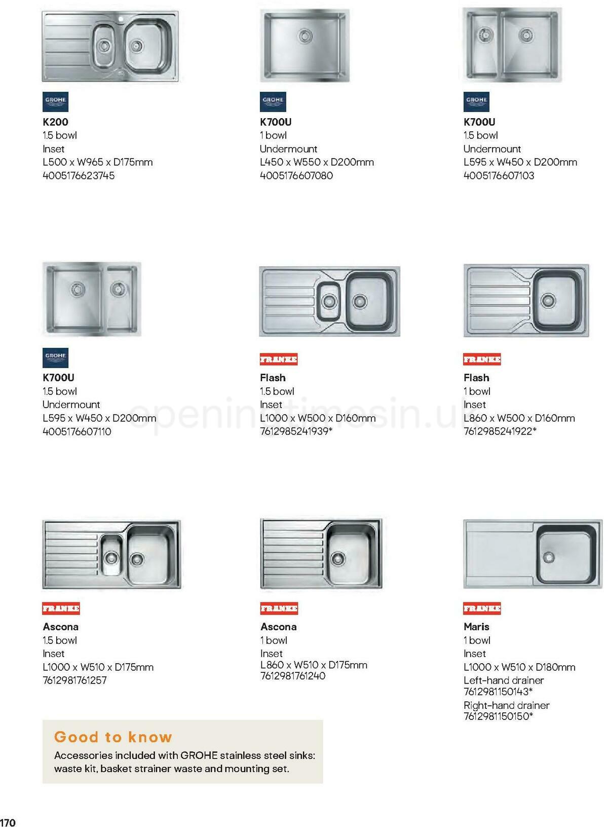 B&Q Kitchens Offers from 10 January