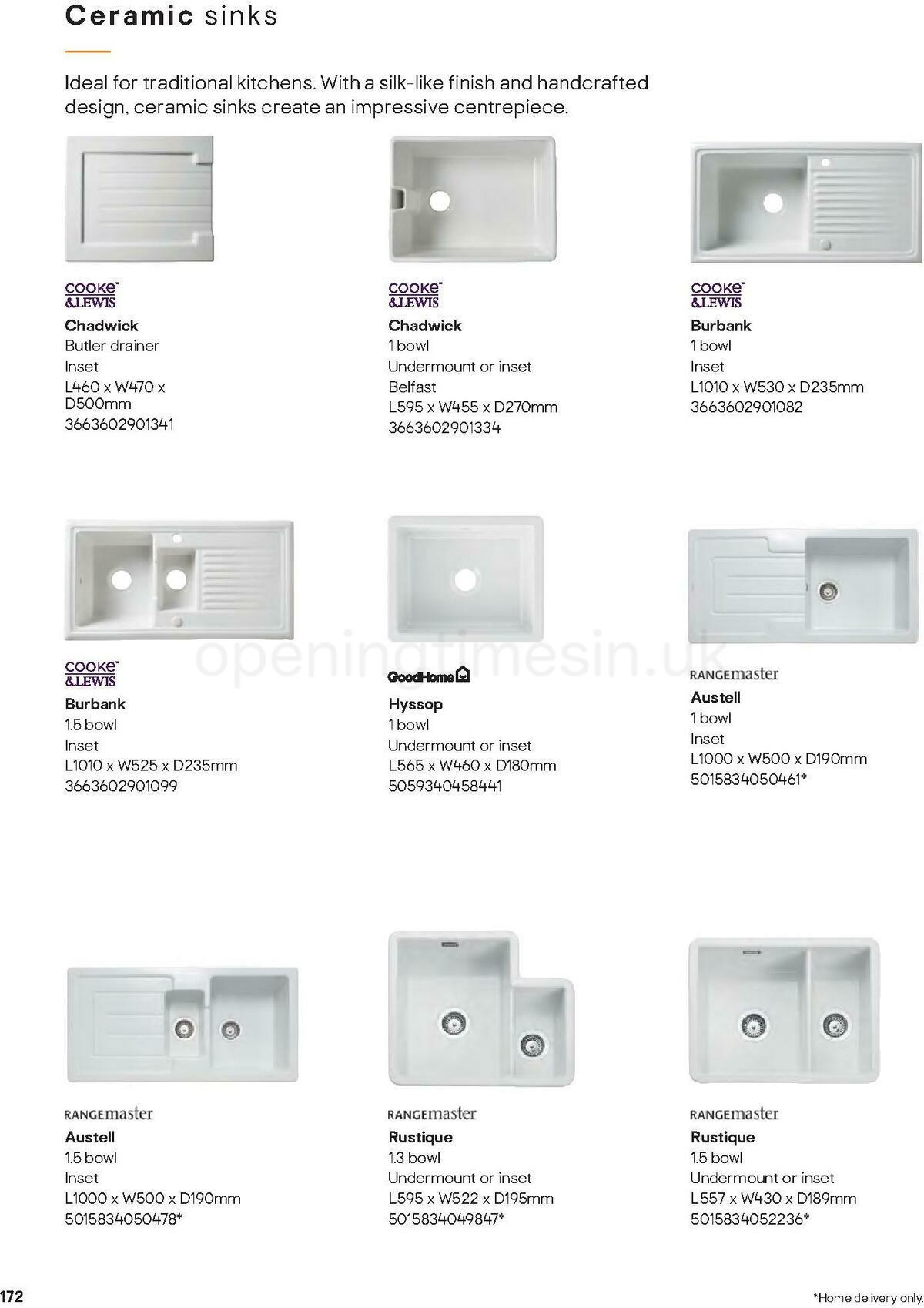 B&Q Kitchens Offers from 10 January