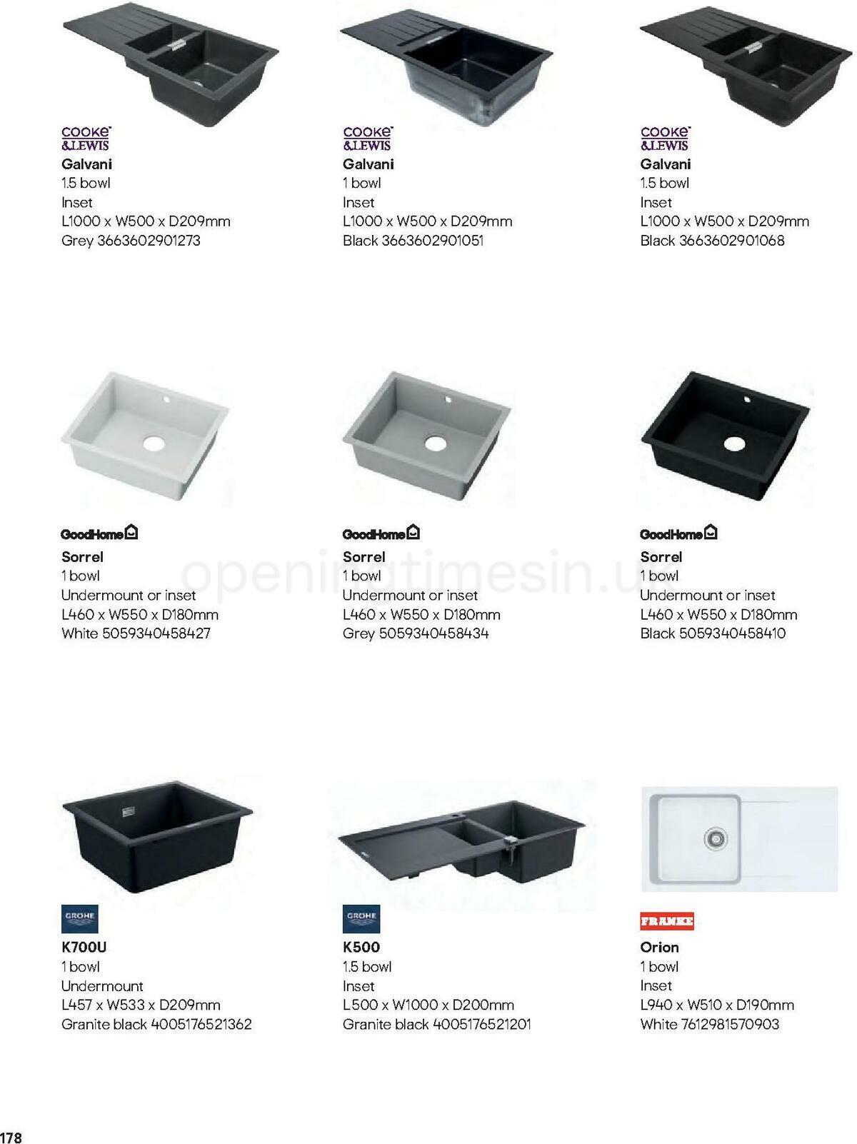 B&Q Kitchens Offers from 10 January