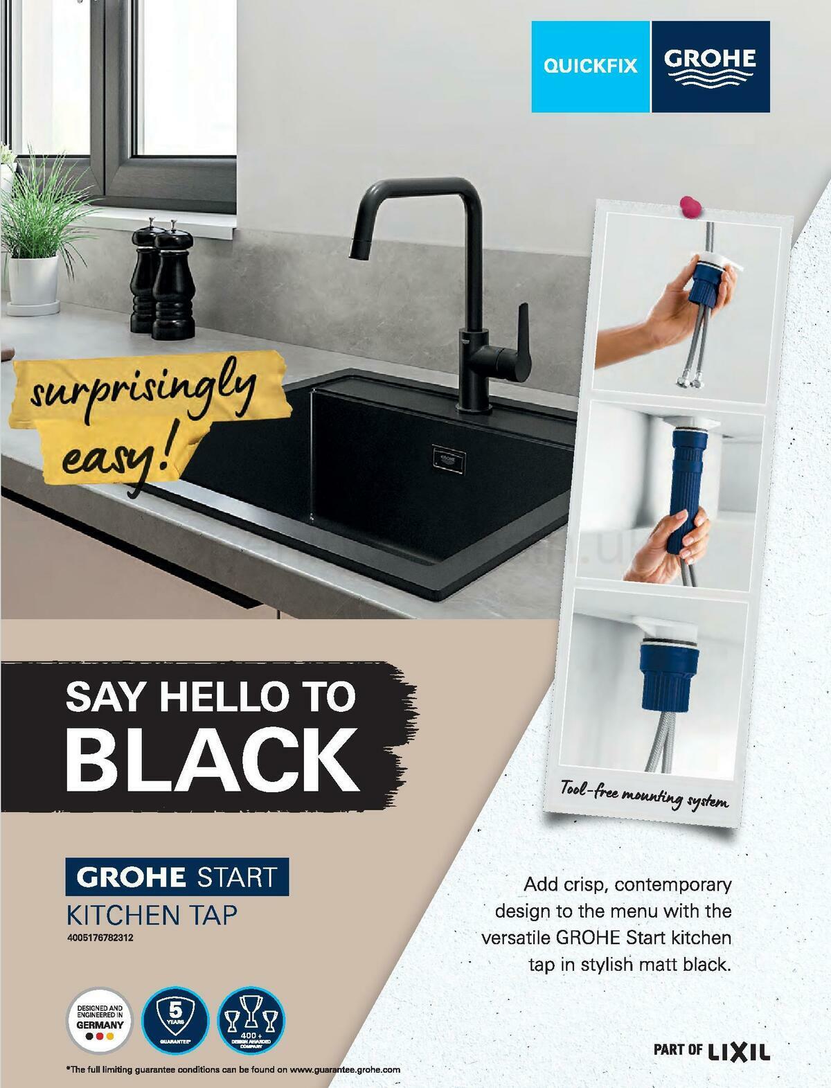 B&Q Kitchens Offers from 10 January