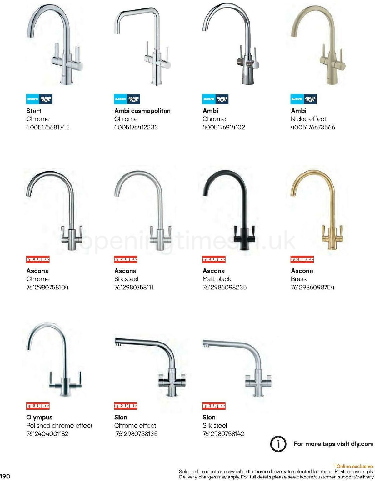 B&Q Kitchens Offers from 10 January