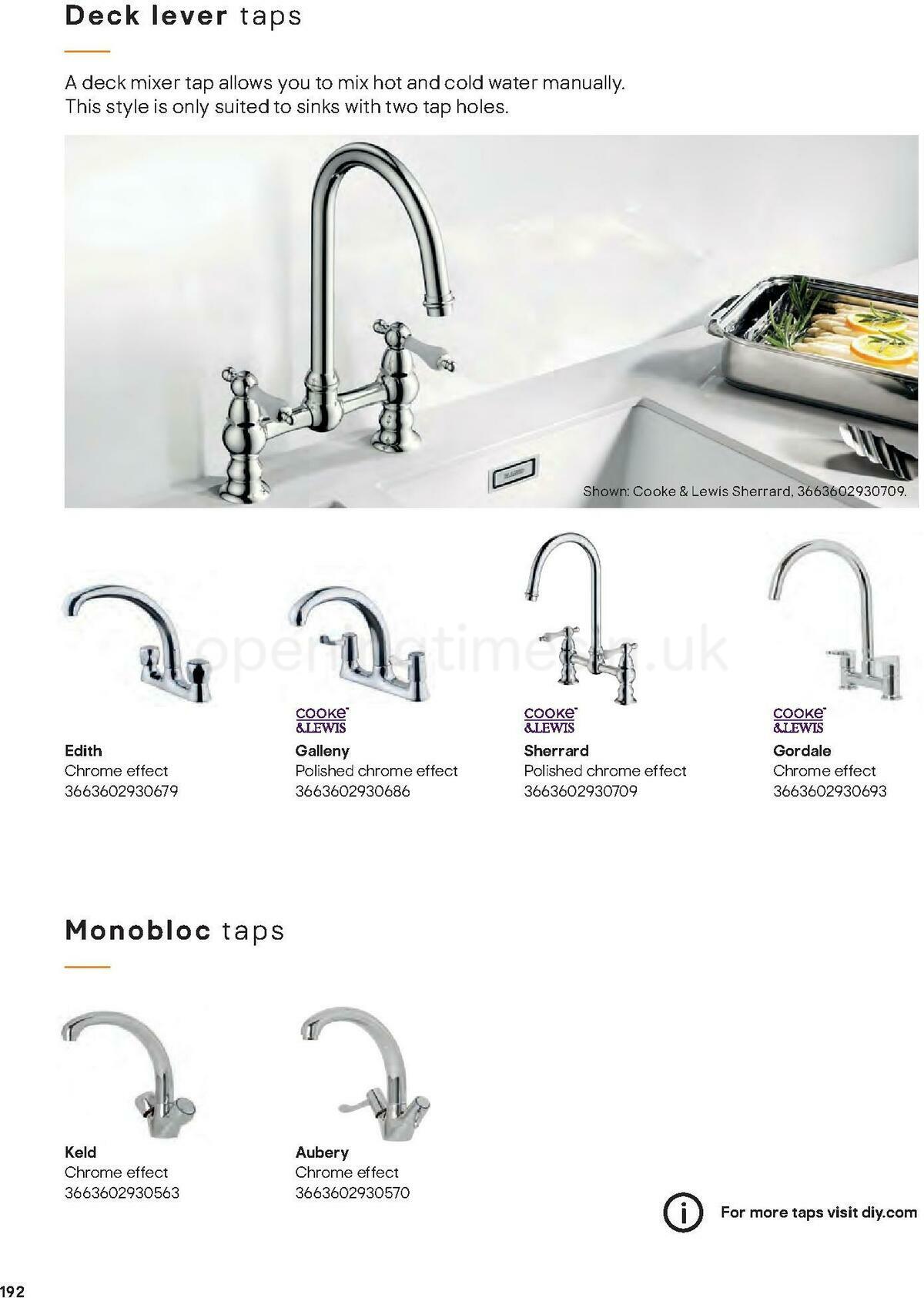 B&Q Kitchens Offers from 10 January