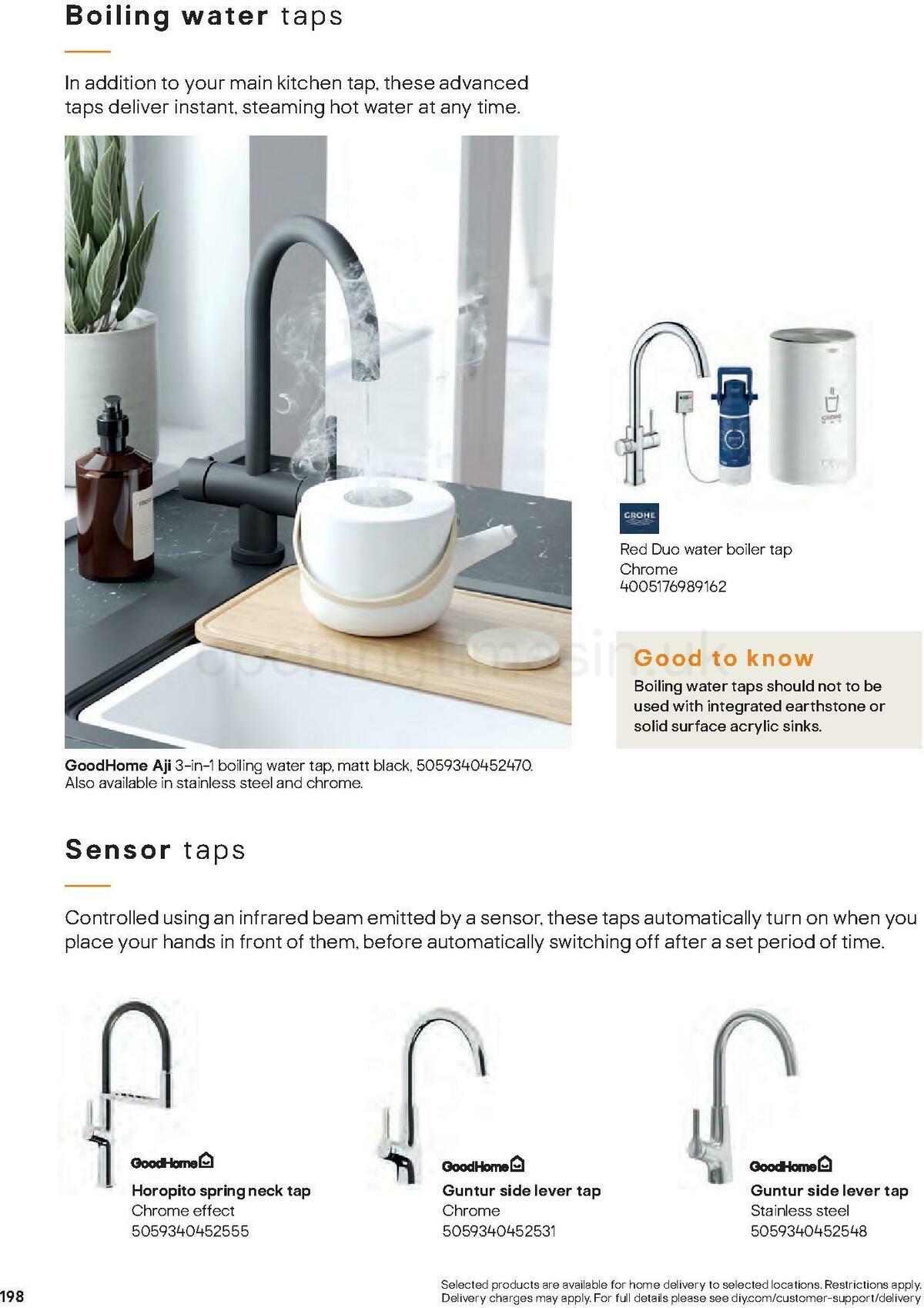 B&Q Kitchens Offers from 10 January