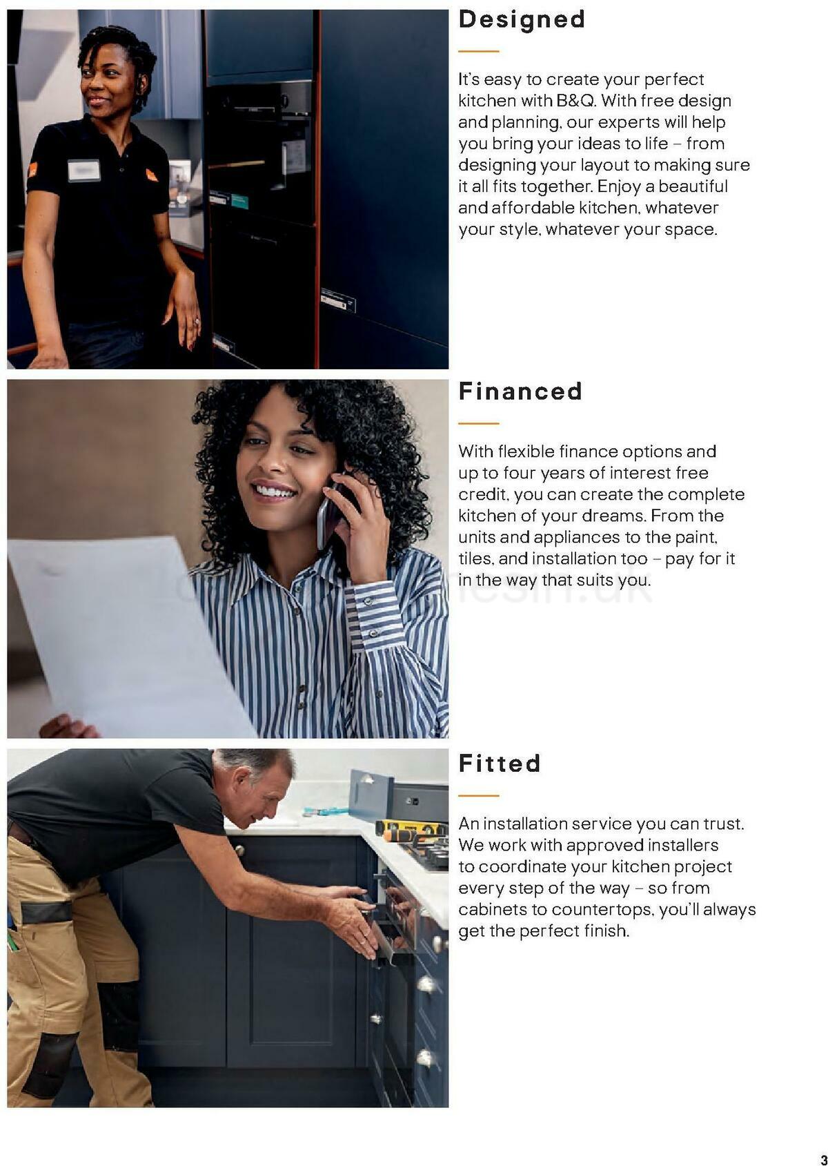 B&Q Kitchens Offers from 10 January