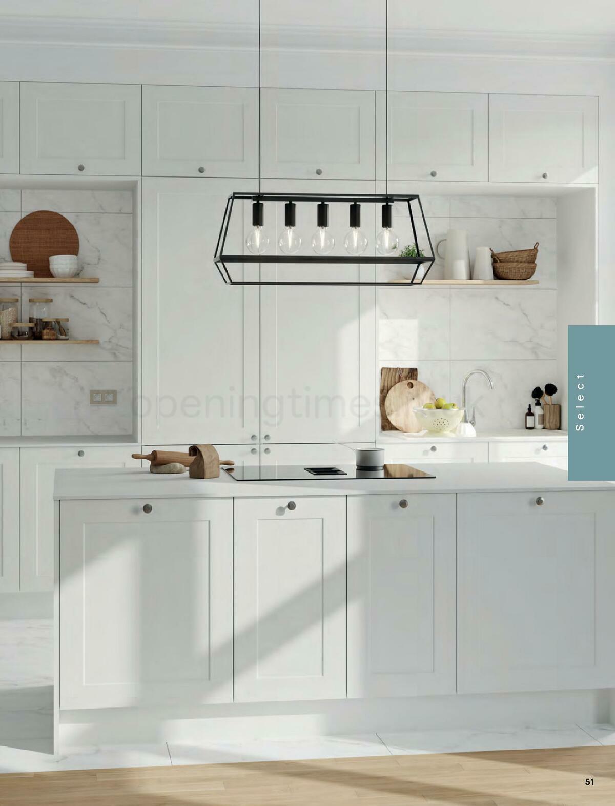 B&Q Kitchens Offers from 10 January