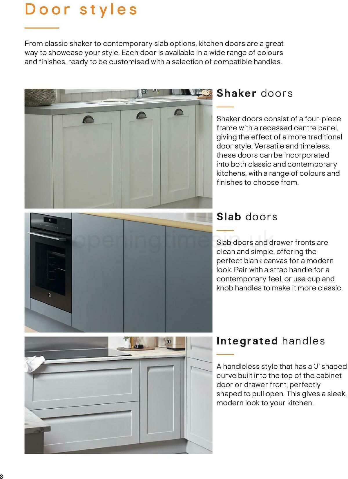 B&Q Kitchens Offers from 10 January