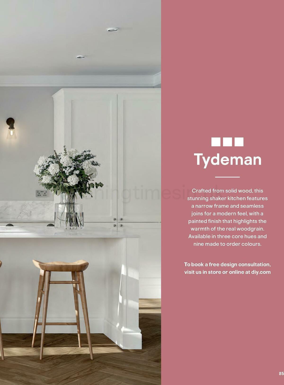 B&Q Kitchens Offers from 10 January