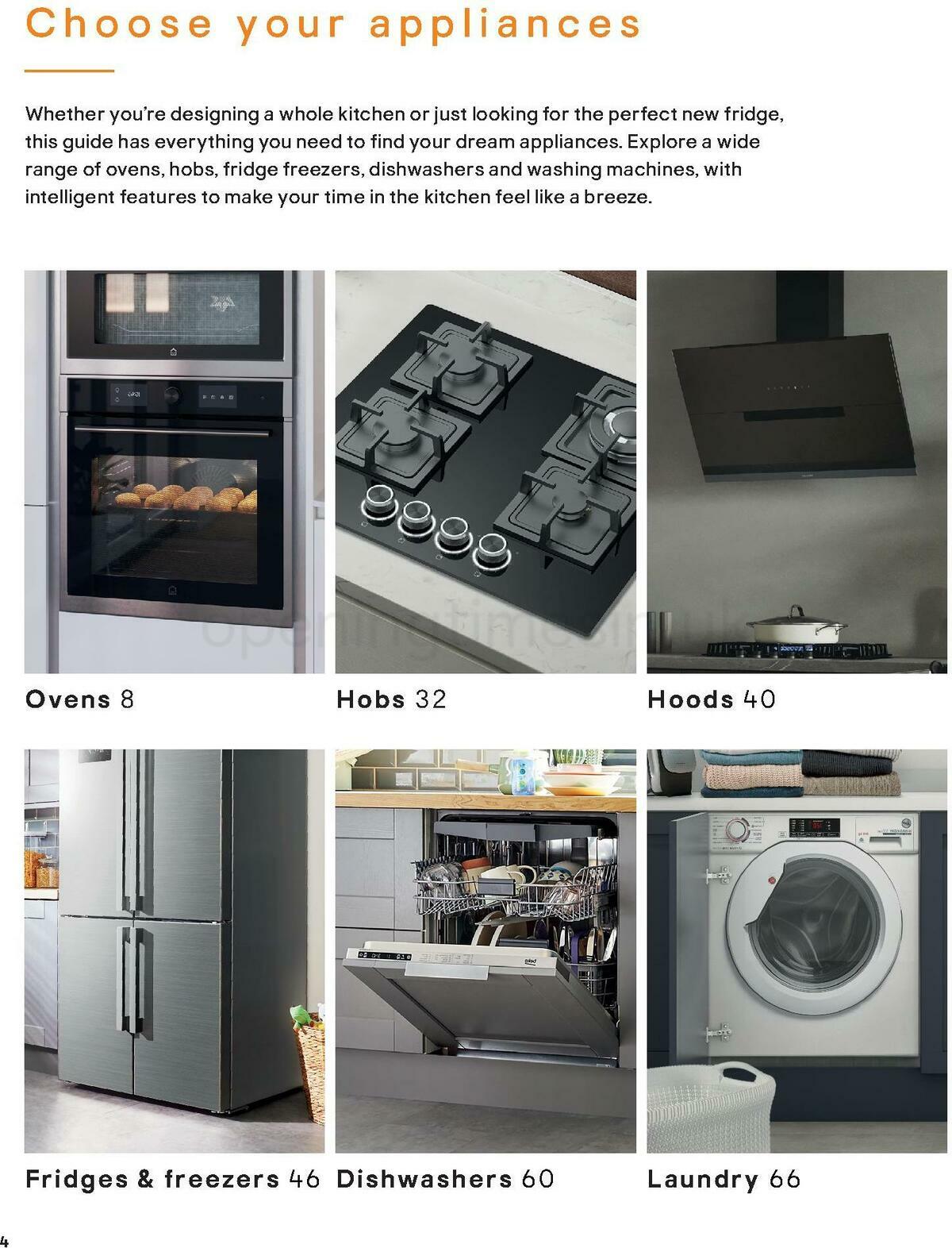 B&Q Kitchen Appliances Offers from 10 January