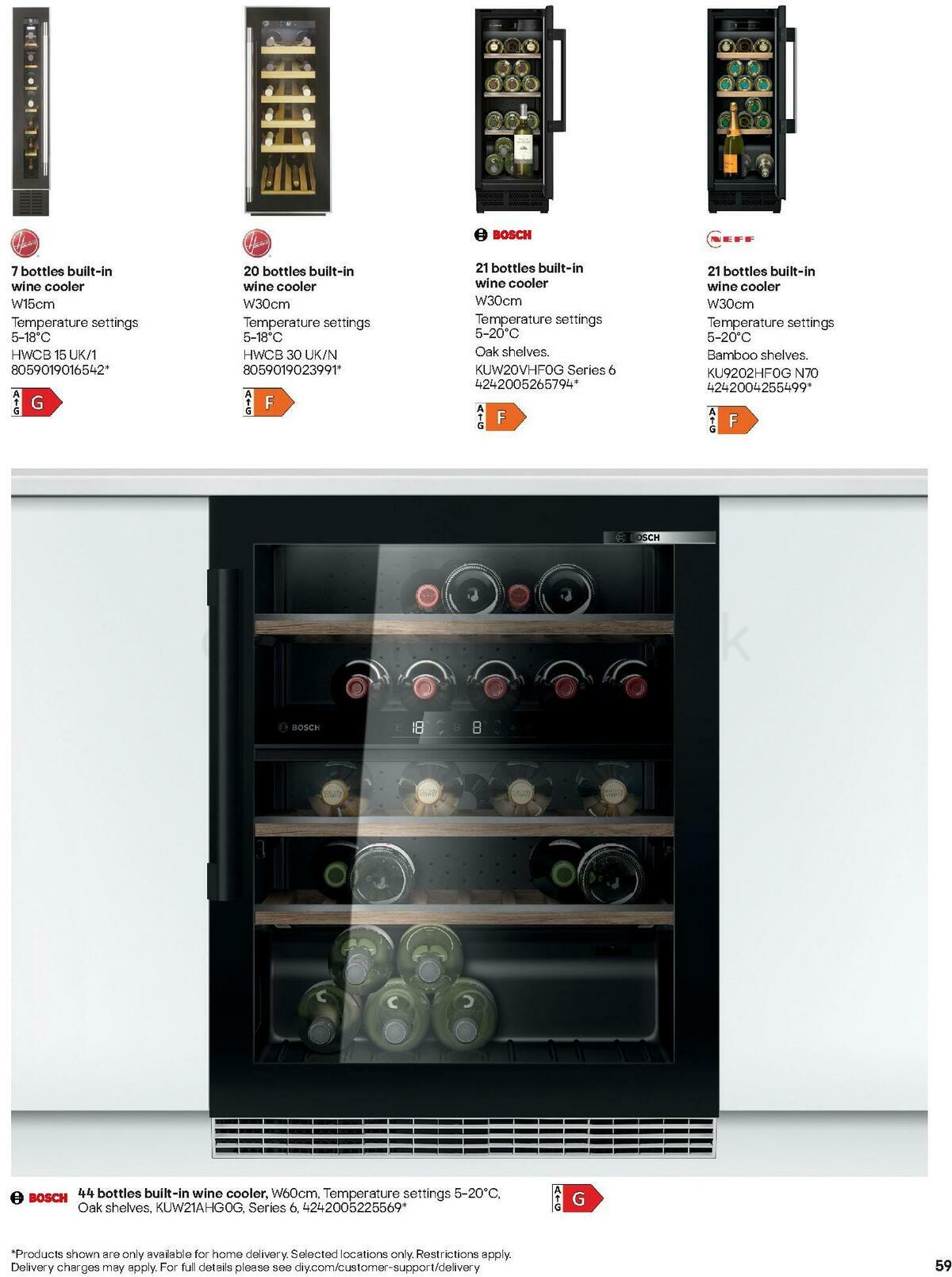 B&Q Kitchen Appliances Offers from 10 January