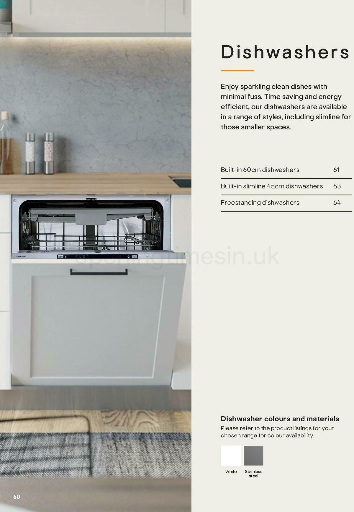 B&Q Kitchen Appliances Offers from 10 January