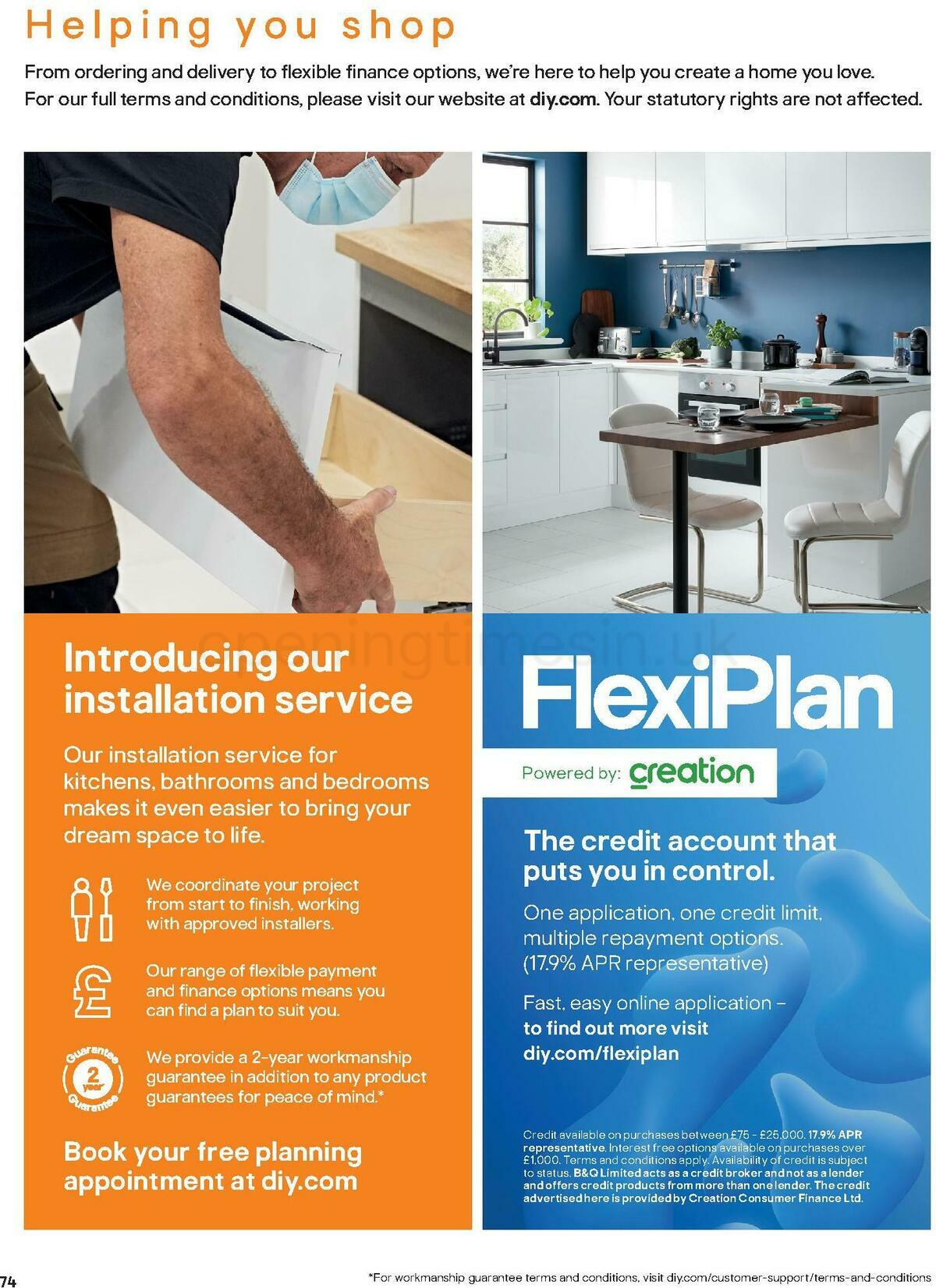 B&Q Kitchen Appliances Offers from 10 January