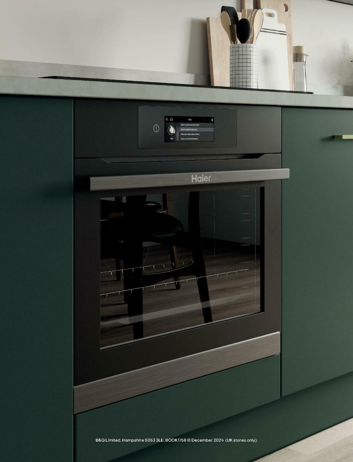 B&Q Kitchen Appliances Offers from 10 January