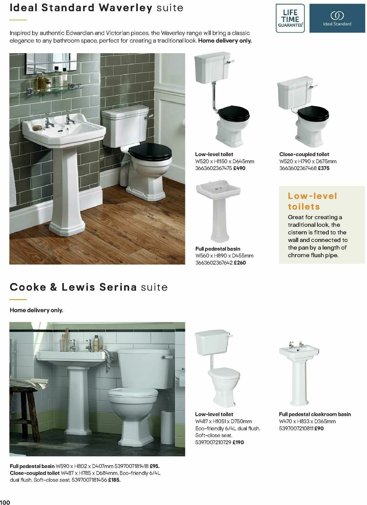 B&Q Bathrooms Offers from 1 December
