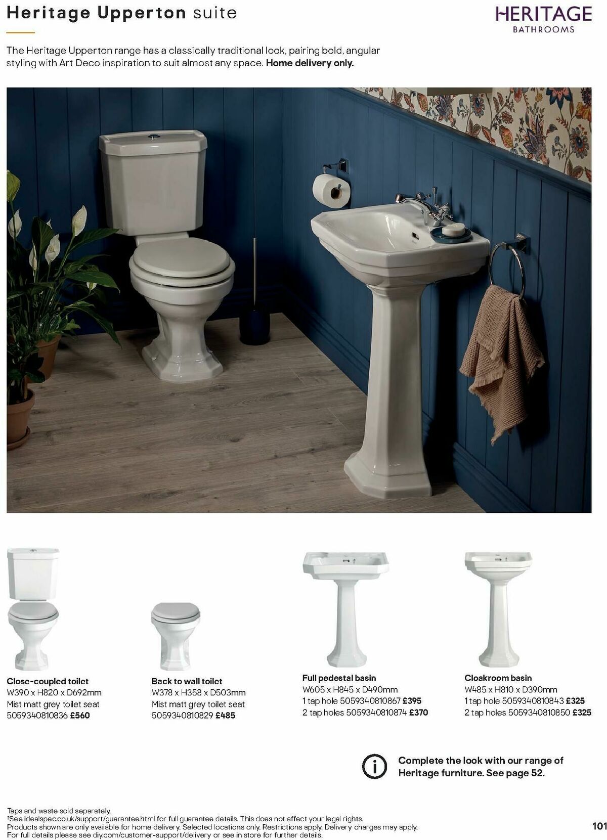 B&Q Bathrooms Offers from 1 December