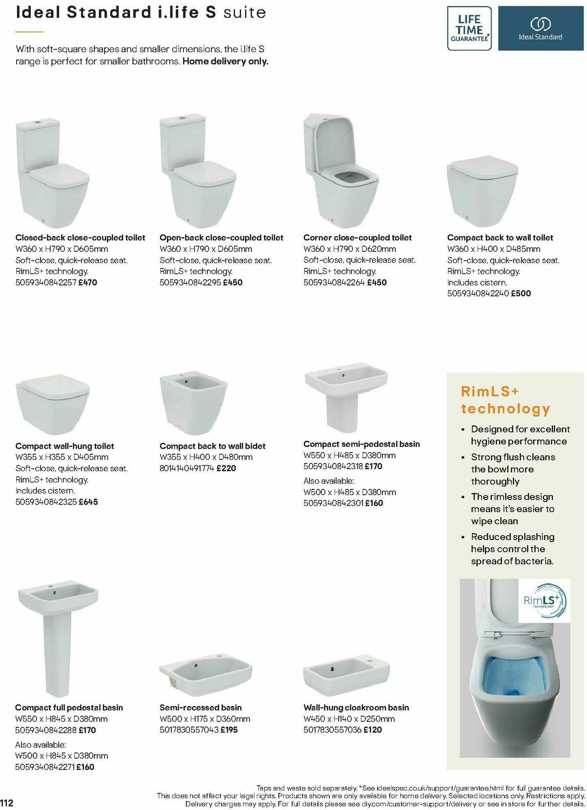 B&Q Bathrooms Offers from 1 December