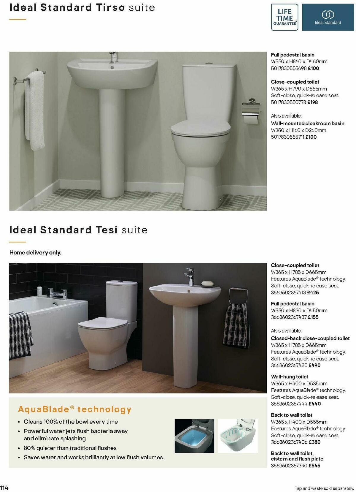 B&Q Bathrooms Offers from 1 December