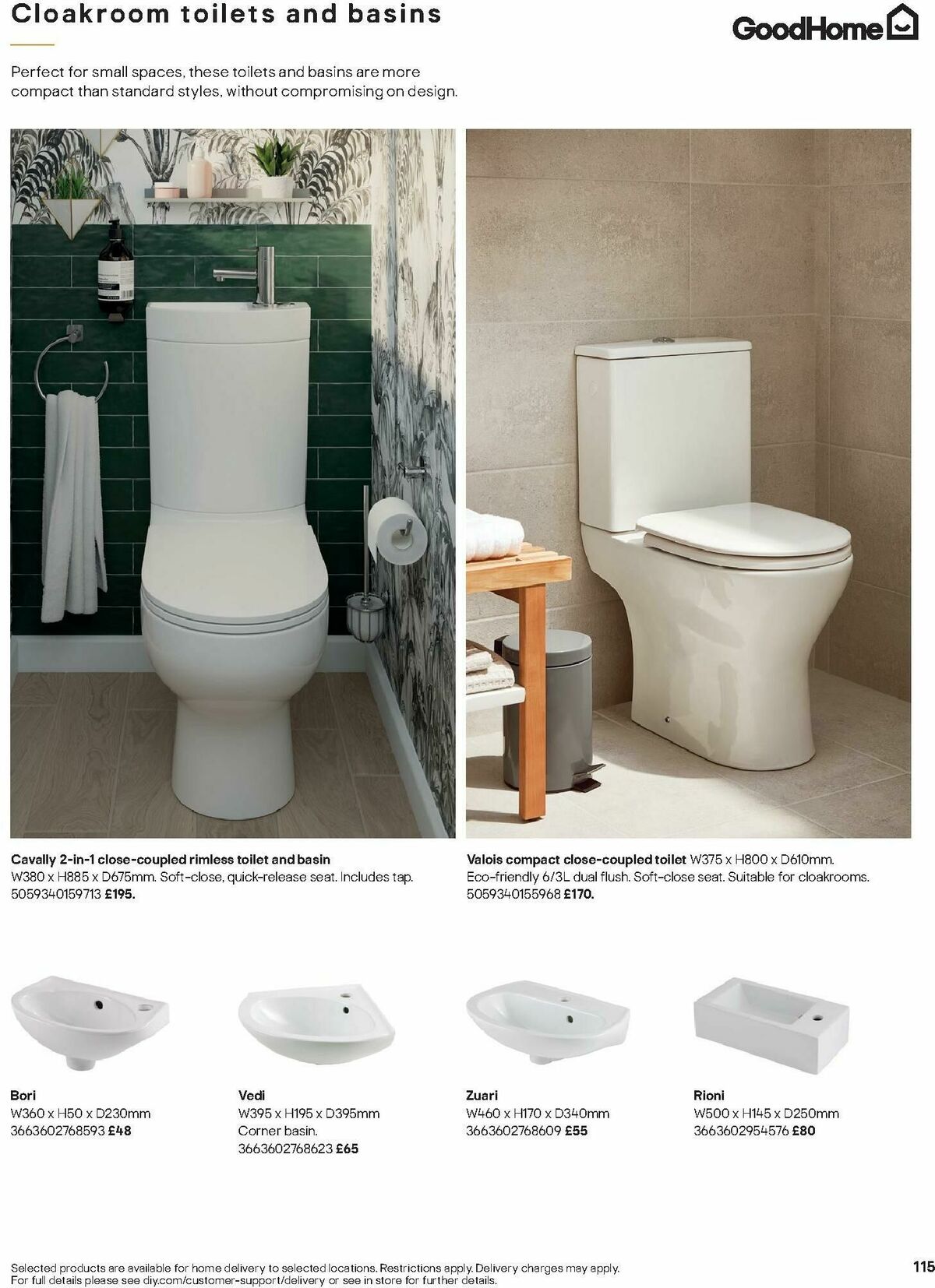 B&Q Bathrooms Offers from 1 December