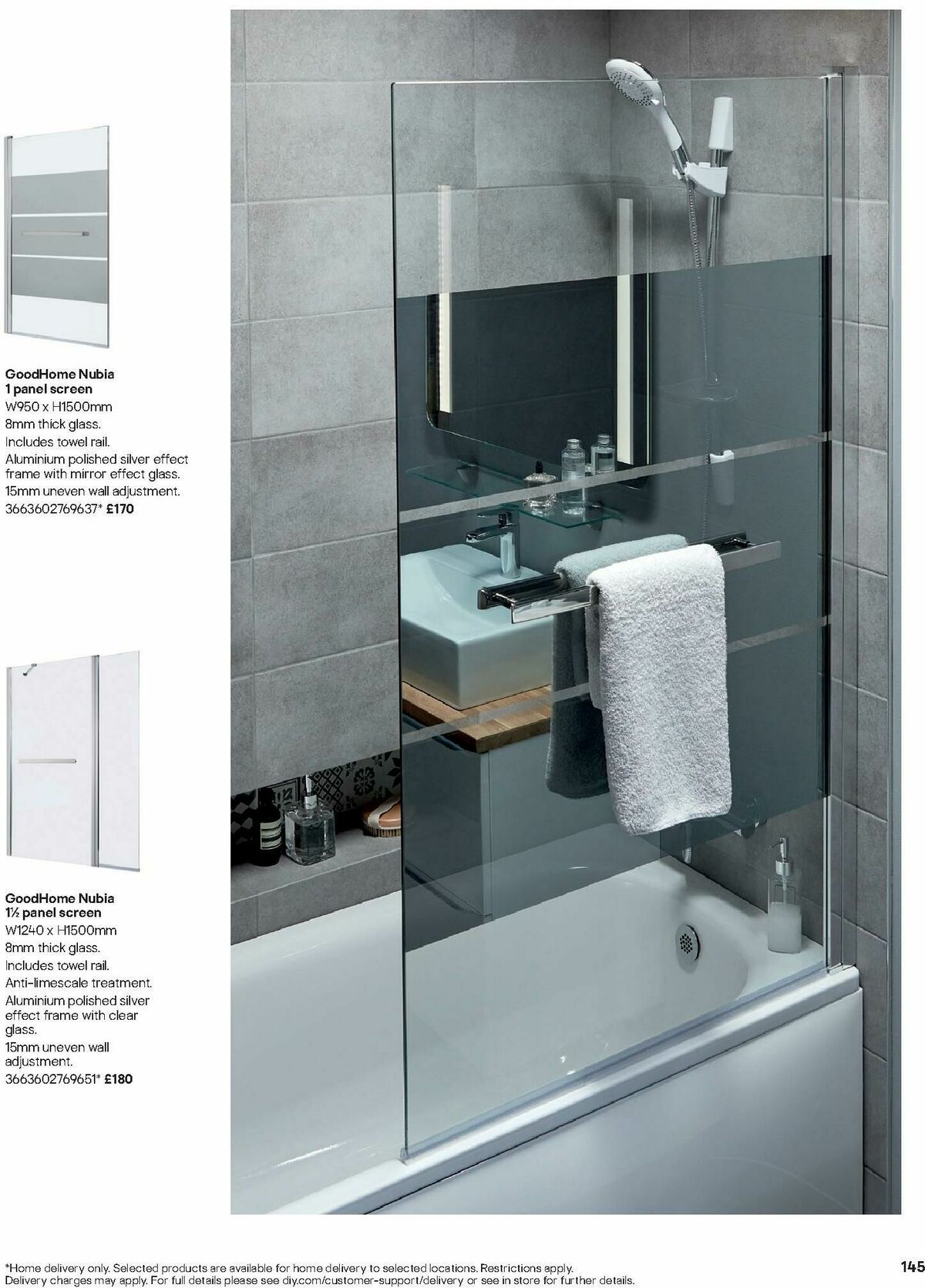 B&Q Bathrooms Offers from 1 December