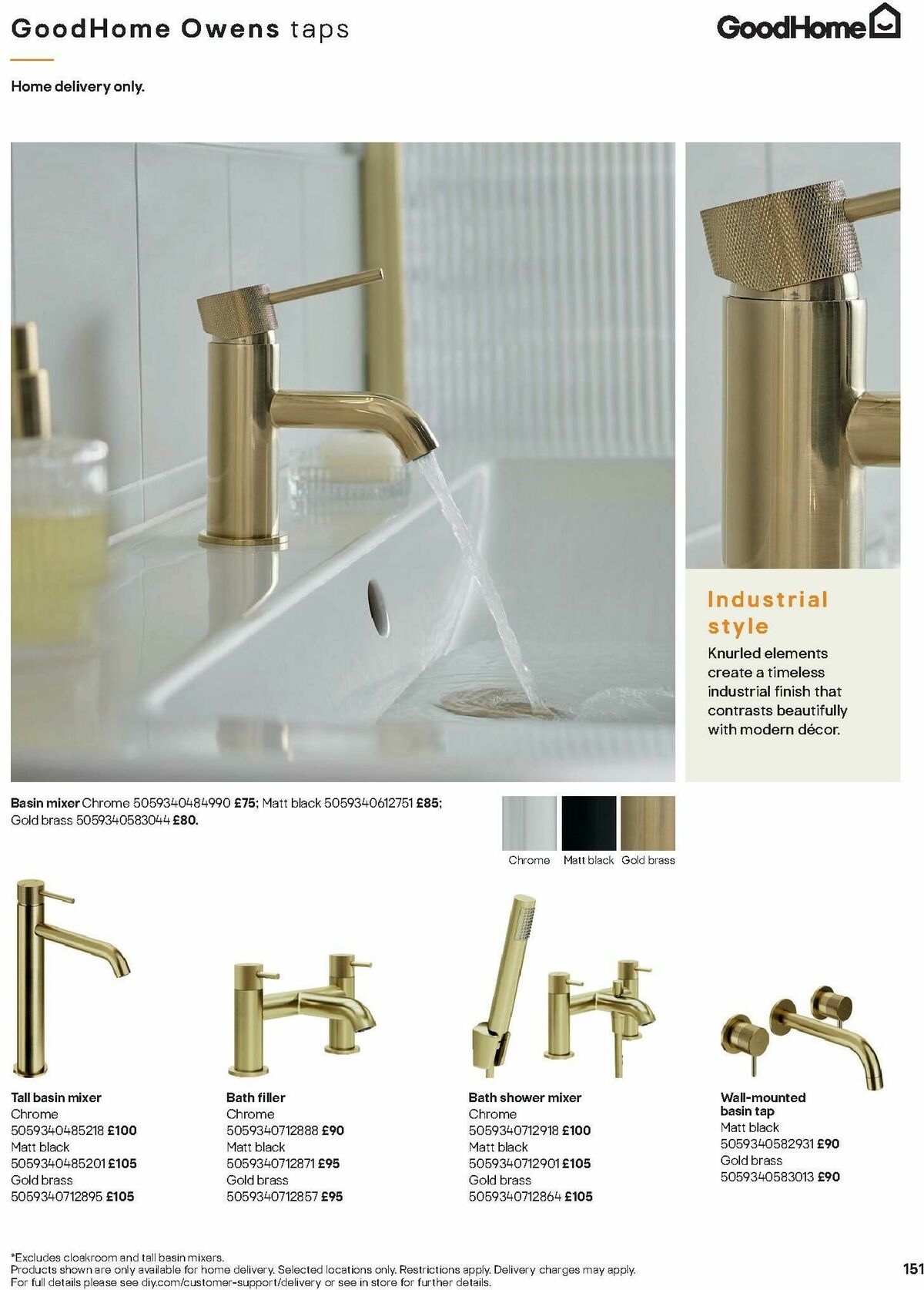 B&Q Bathrooms Offers from 1 December