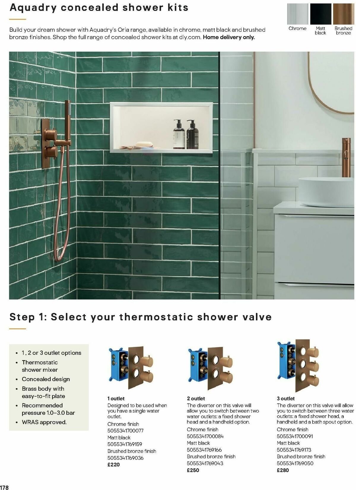 B&Q Bathrooms Offers from 1 December